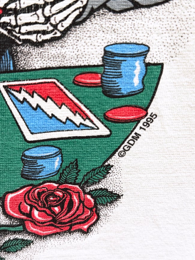 Rare Grateful Dead 1995 Las Vegas T-Shirt - Fits L 