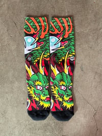 Image 2 of FILIP LEU DRAGON SOCKS 2