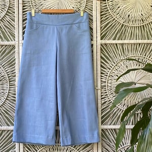 Image of Linea pants 4/5 - Pale Blue Denim