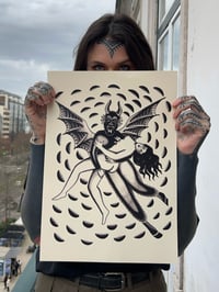 Image 1 of Print flying demon A3