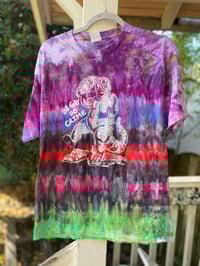 Image 1 of Large Godzilla Be Gay Do Crime Tie Dye Shirt C23