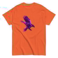 Image 9 of Unisex classic tee, Iridescent Purple Raven Crow Mystical Tee