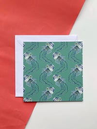 Image 2 of Trailing Jellies Greeting Card