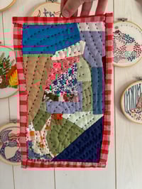 Image 4 of Mellow and Bright - hand sewn quilt 