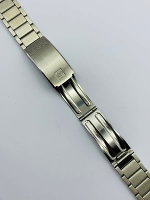 Image of vintage roamer rockshell gents stainless steel watch strap,band,bracelet n.o.s,new.1970's.(RMR-02)