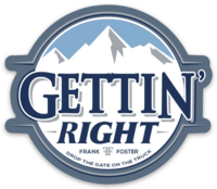 Image of Gettin’ Right Mountains Sticker