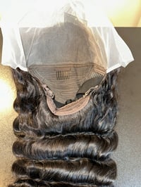 Image 3 of 24 inch deep wave wig 