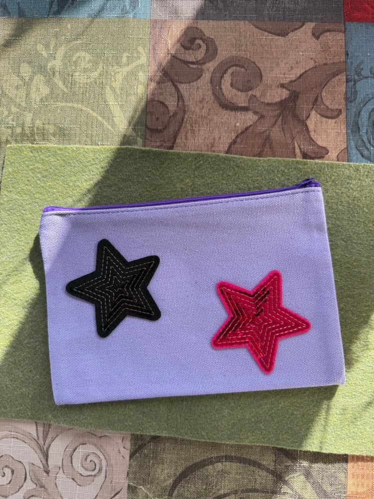 Image of Purple star bag 