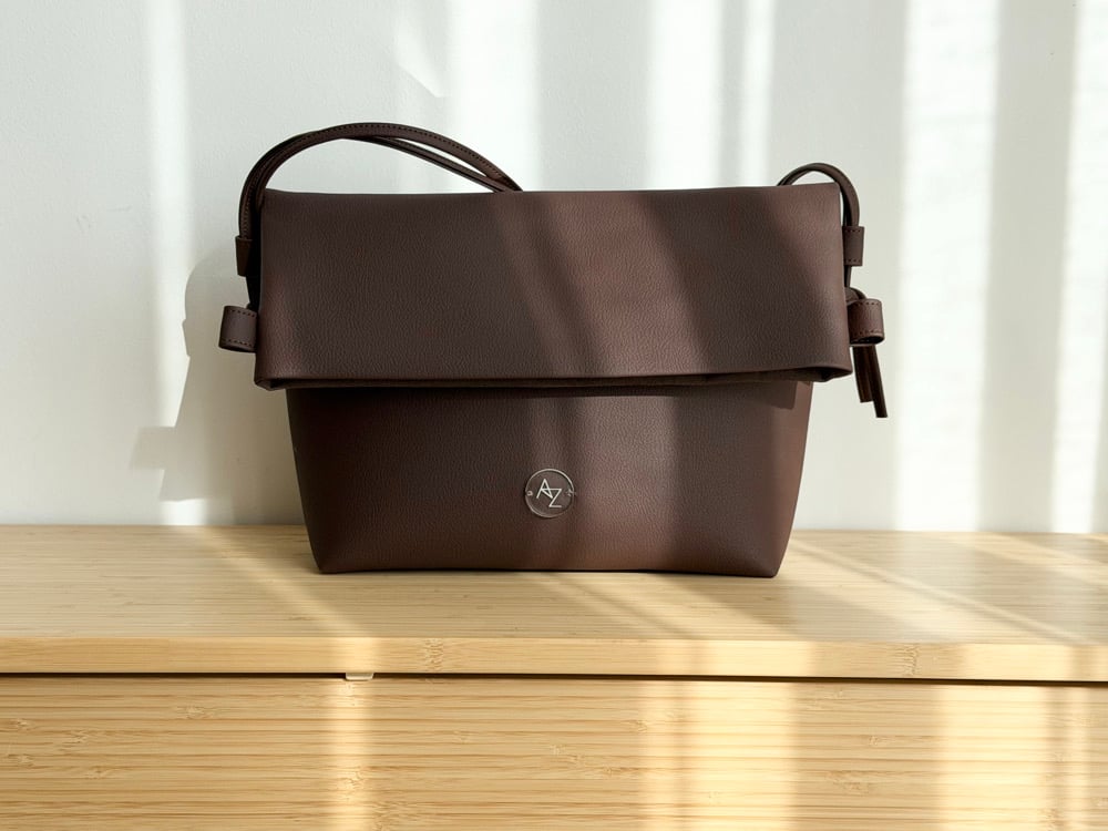 Image of Folded 2in1 bag Dark Chocolate