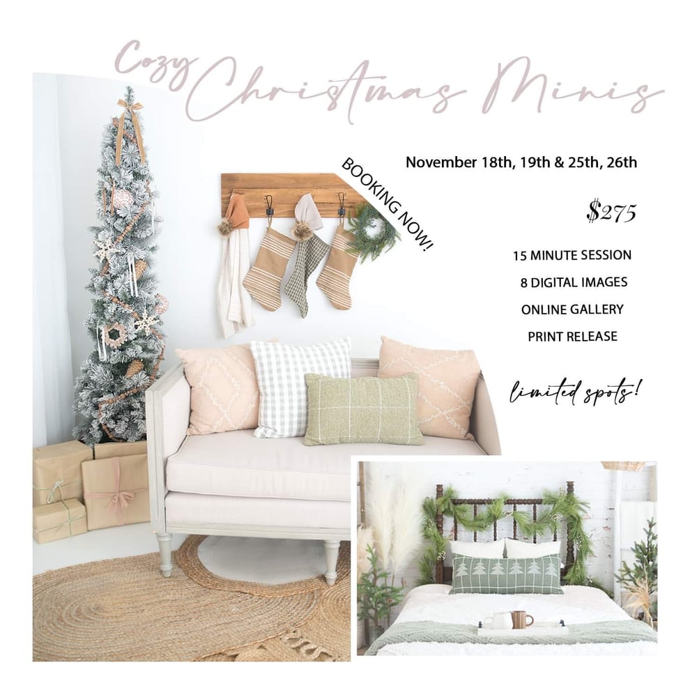 Image of SOLD OUT Cozy Christmas Minis -Deposit Only-