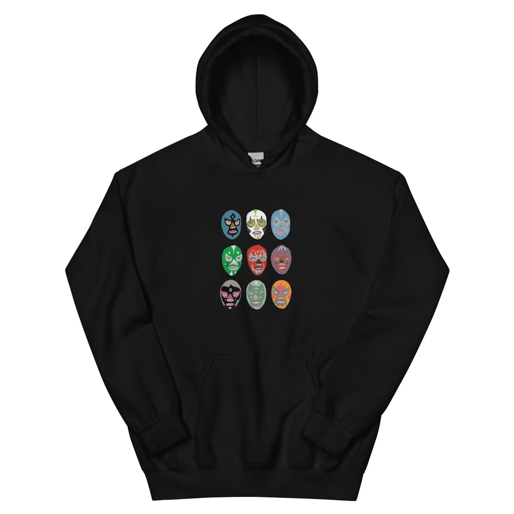 Image of LUCHA LIBRE MASKS HOODIE