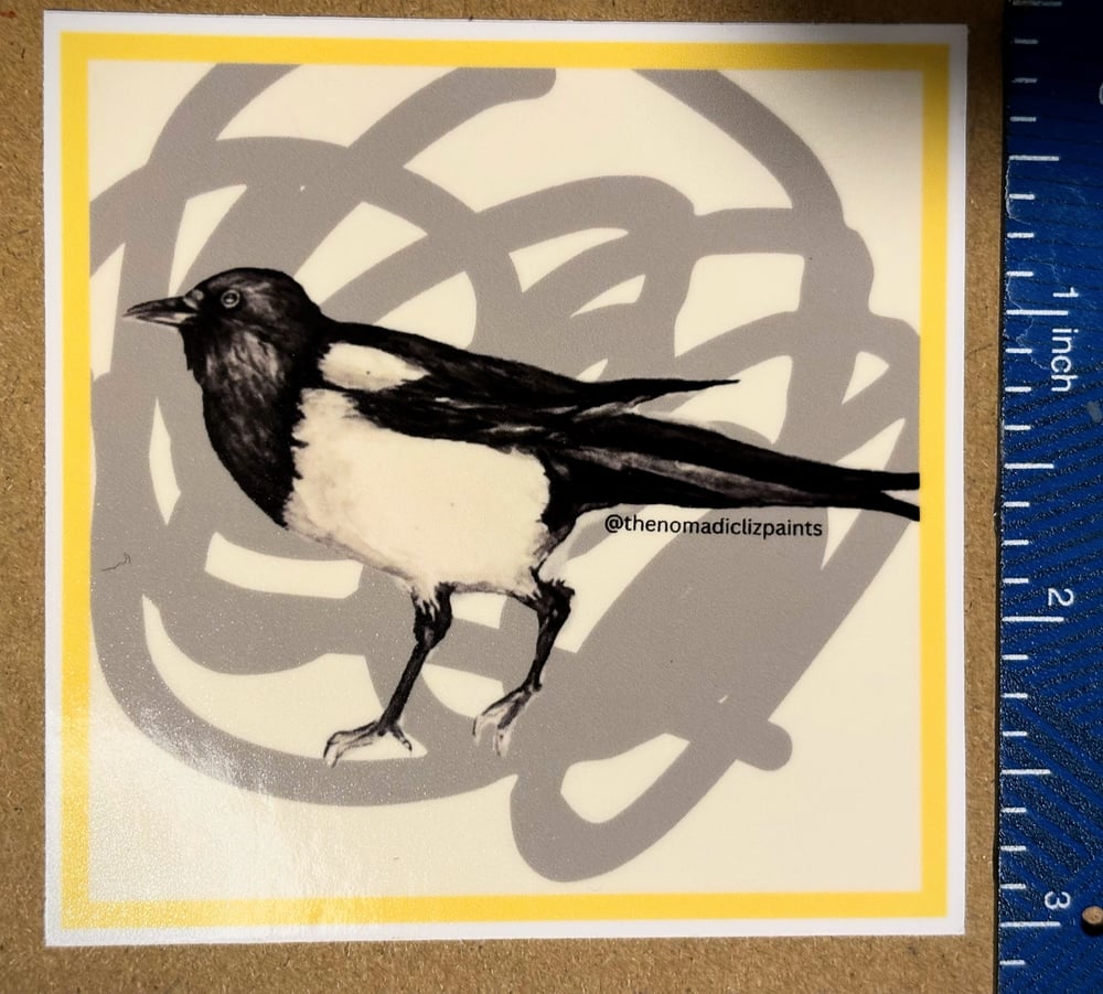 Image of Magpie Sticker