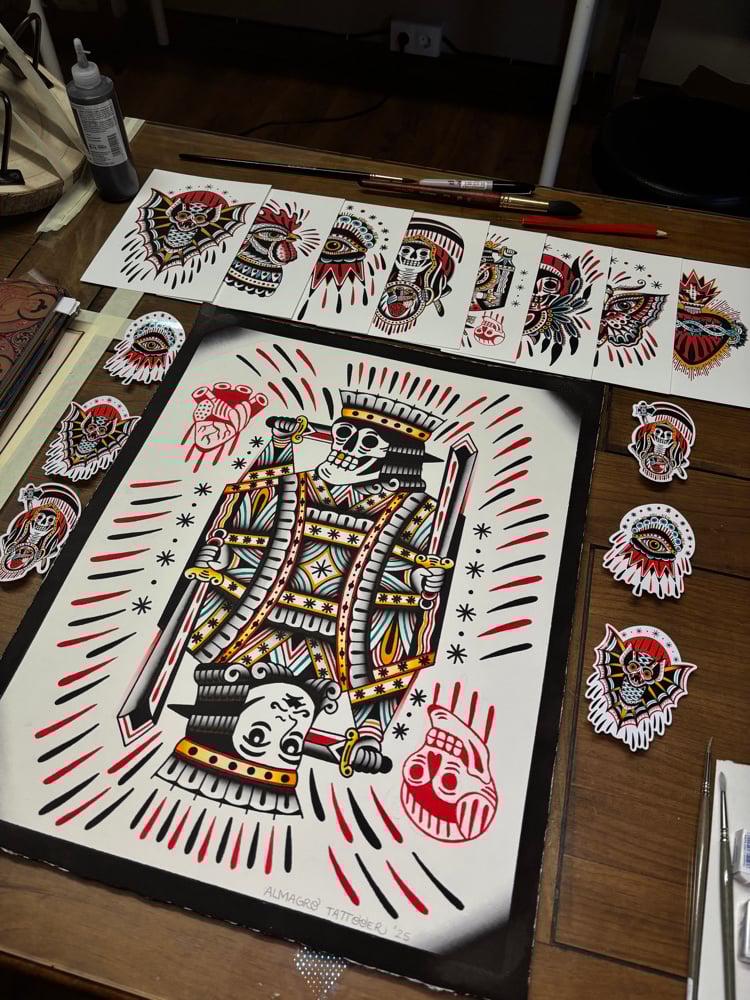 King of Death / Original Painting (+Gift)
