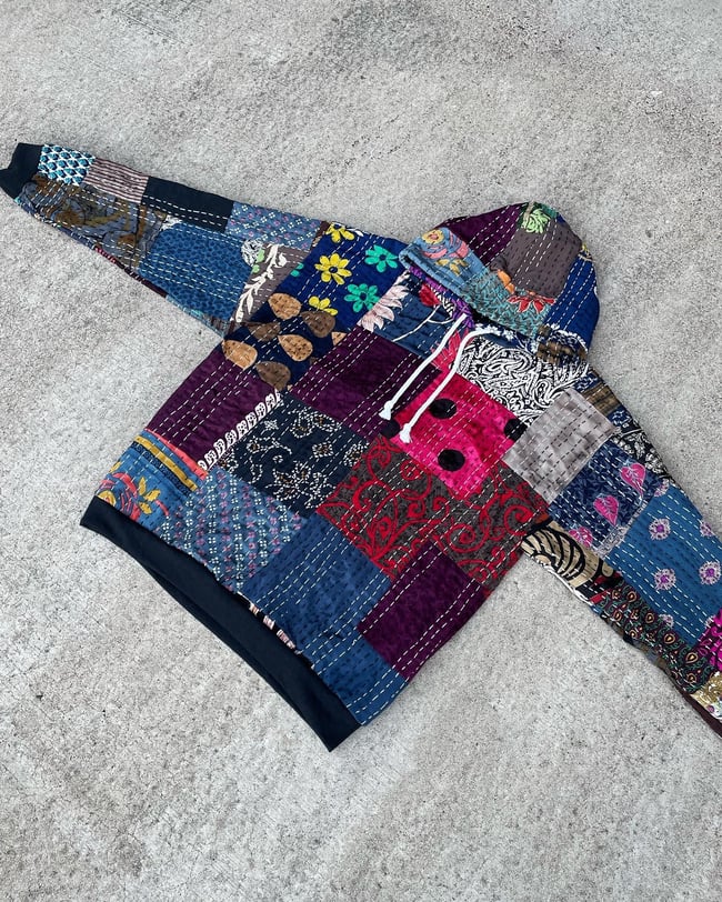 Patchwork Hoodie