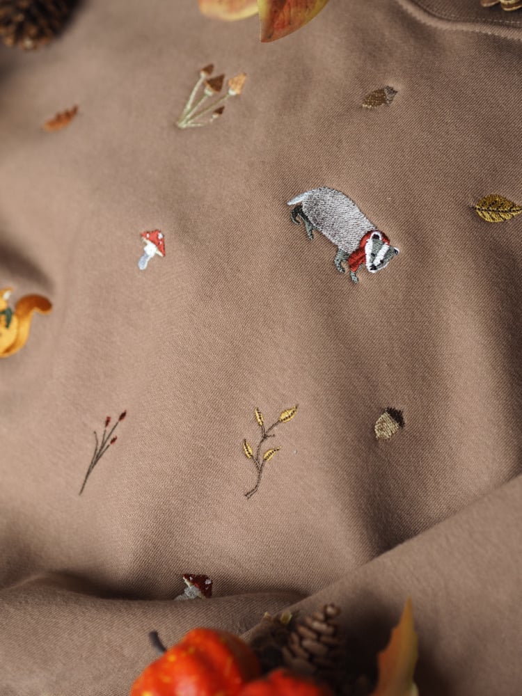 Image of Autumn Sprinkles - Chocolate Sweater