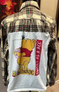 Vintage Yellow Cotton Shirt Winnie the Pooh