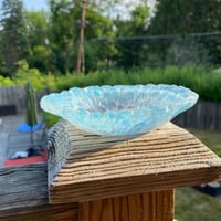 Image 5 of Fused Glass Zinnia Dish 
