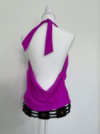 Image 3 of Vintage pink halter top // XL