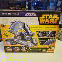 Image 5 of Star Wars Revenge of the Sith Droid Tri-Fighter – Buzz Droid Drop Attack Boxed (Opened, Unused)