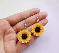 SUNFLOWER EARRINGS