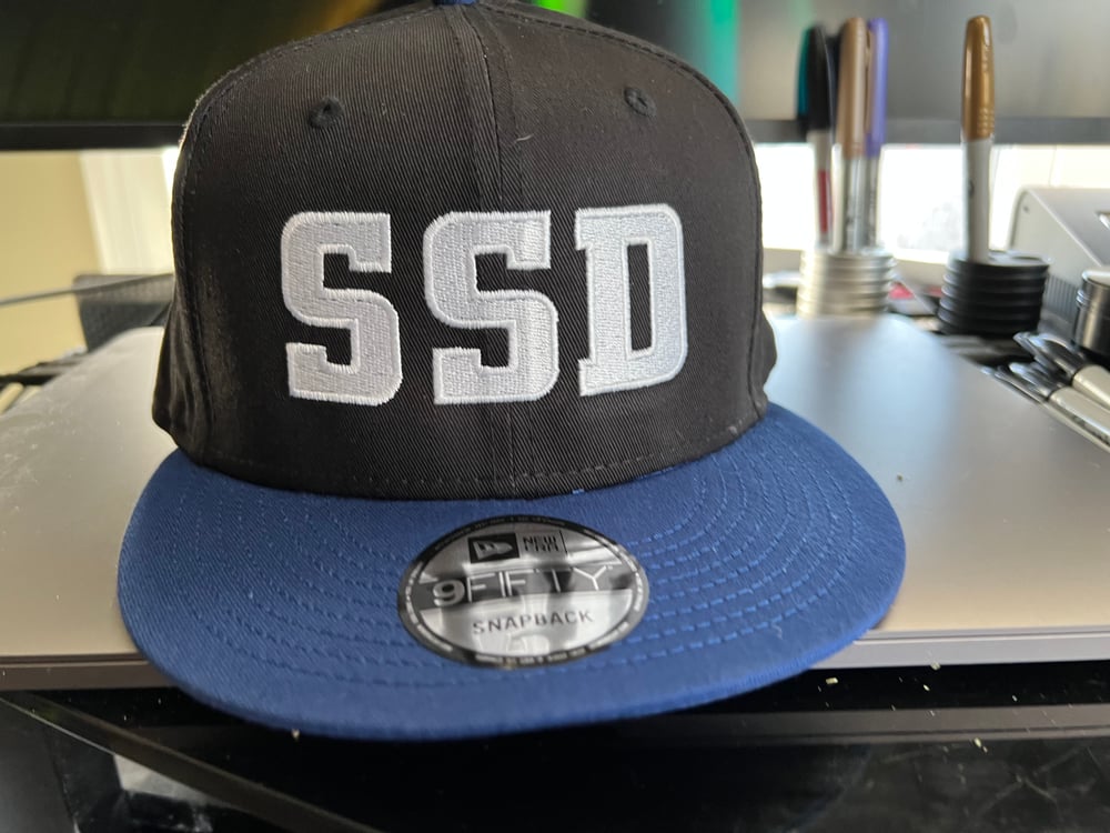 New Era Snap Back with Solid White SSD Logo