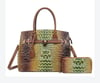 2 IN 1 Croc Tie-Dyed Satchel + Wallet