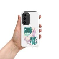 Image 1 of Tough case for Samsung® - Fox w/ Good Vibes 