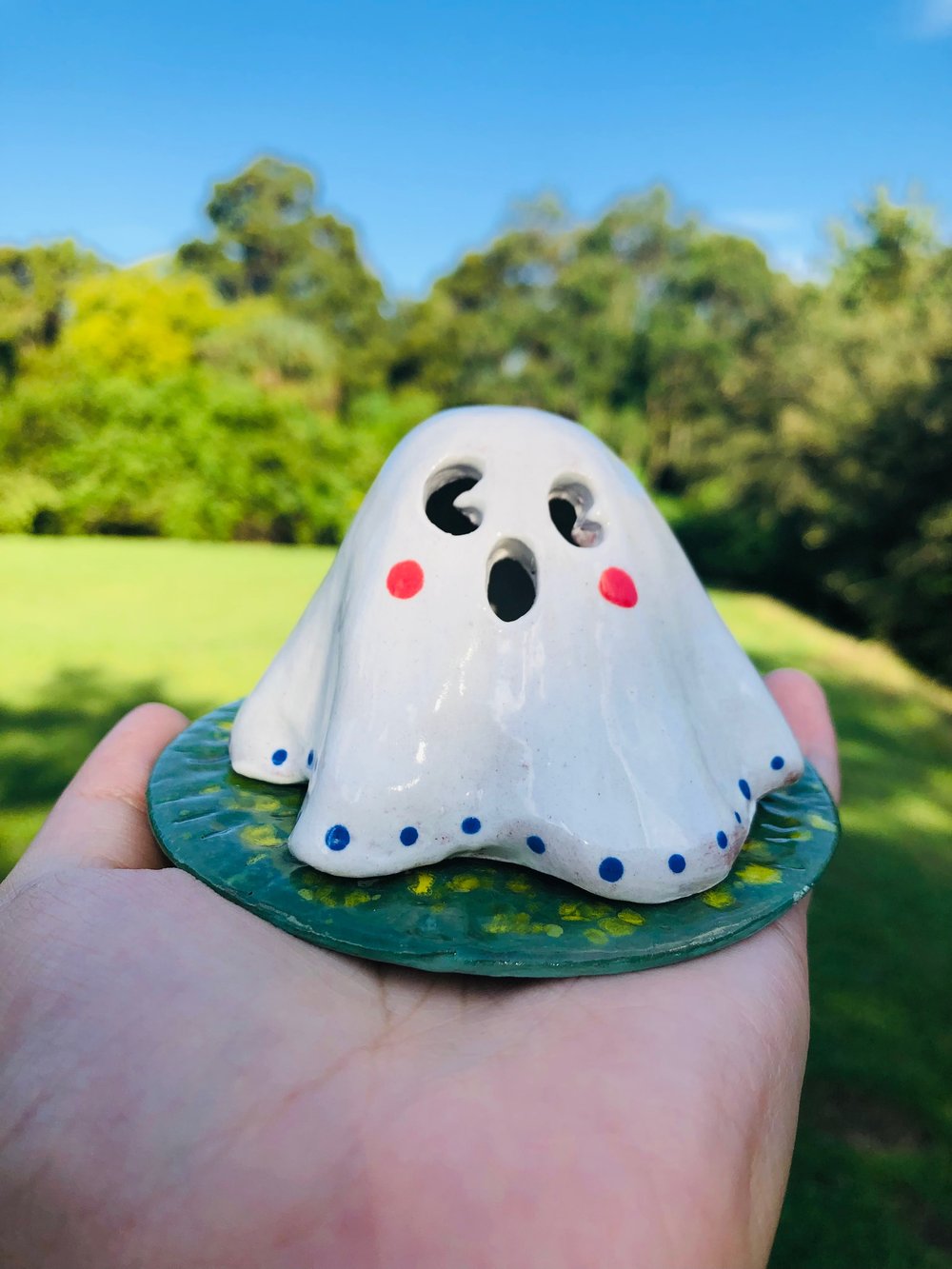 Image of Ghost Incense Holder