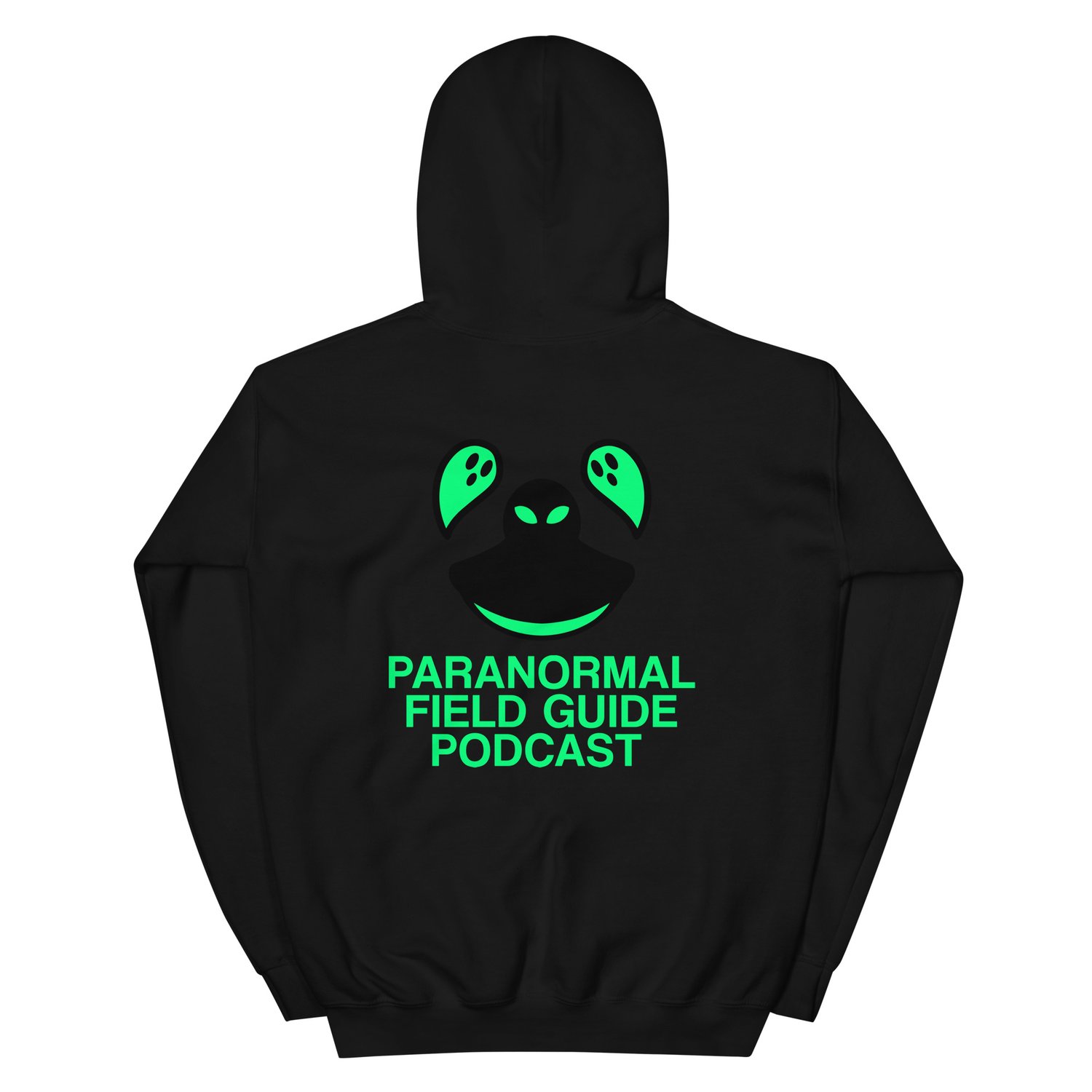 Image of Paranormal Field Guide Podcast logo hoodie
