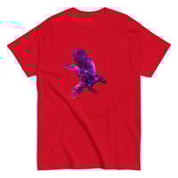 Image 2 of Unisex classic tee, Iridescent Purple Raven Crow Mystical Tee