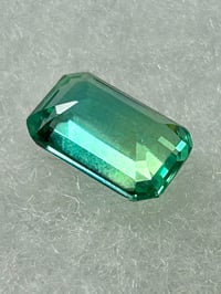 Image 16 of Natural light Teal Serendibite emerald-cut, 5.0ct