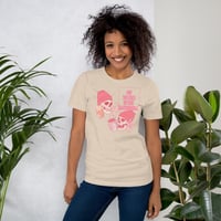 Image 4 of No Selfies in the Bathroom Unisex t-shirt