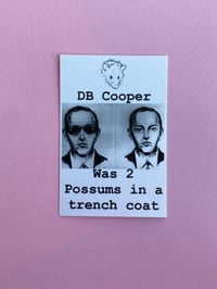 Image 2 of DB Cooper Mystery Solved Sticker 