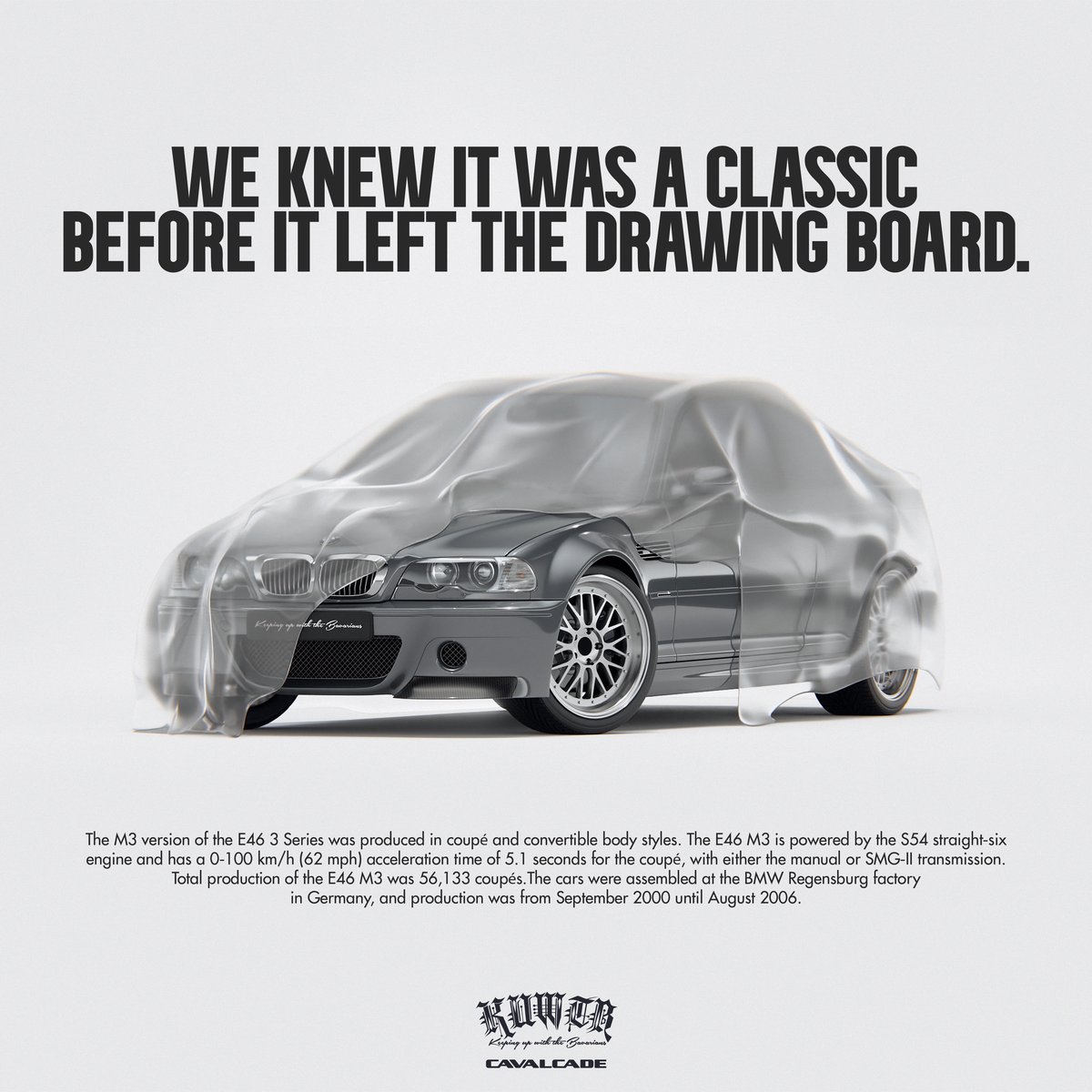 BMW M3 Retro Car Drift Poster – My Hot Posters