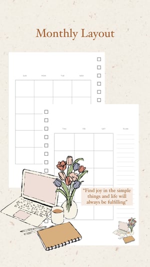 Image of Undated Panduh Planner