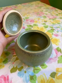 Image 3 of green jar