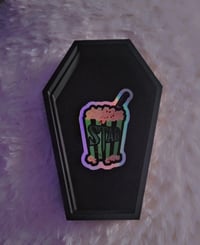 Stab Popcorn Sticker 