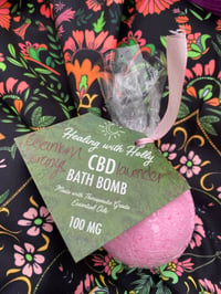 Image 3 of Large CBD bath bomb 100 mg 