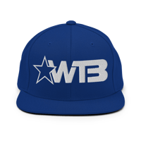 Image 3 of WTB Flat Bill Snapback