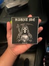 Haunt Me Darkwave Reaper Logo Sticker