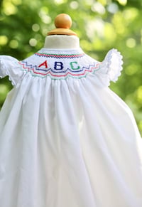 Image 5 of Hand Smocked ABC Bishop