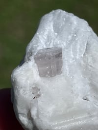 Image 3 of Purple Scapolite In Marble Matrix Specimen | Afghanistan #2956