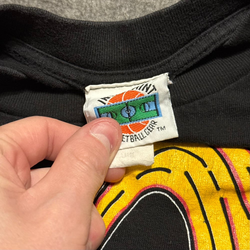 Image of 1990s McDonalds Jordon  Nothing But Net Promo Graphic Tee (L)