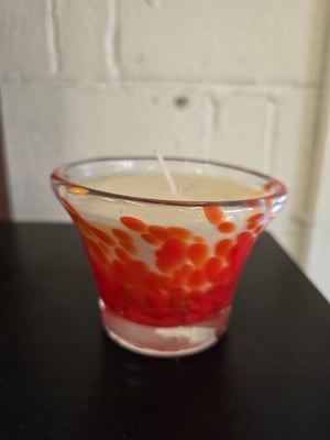 Image of Votive with candle