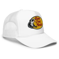 Image 5 of Birdflip® honey badger trucker hat