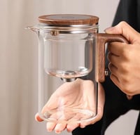 Image 2 of New Water Separation Inner Container Teapot One Click Magnetic Switch Tea Separation Filtration