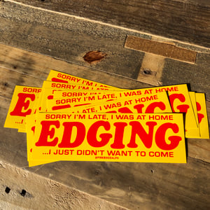 Image of Edging - 8.5x2.75 Sticker