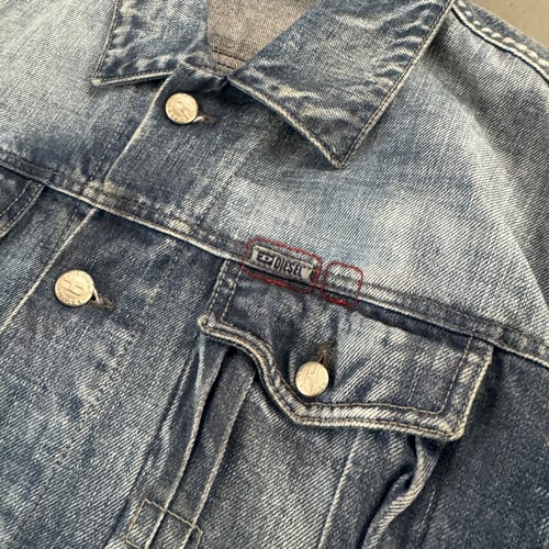 Image of 2000s Diesel denim jacket, size large