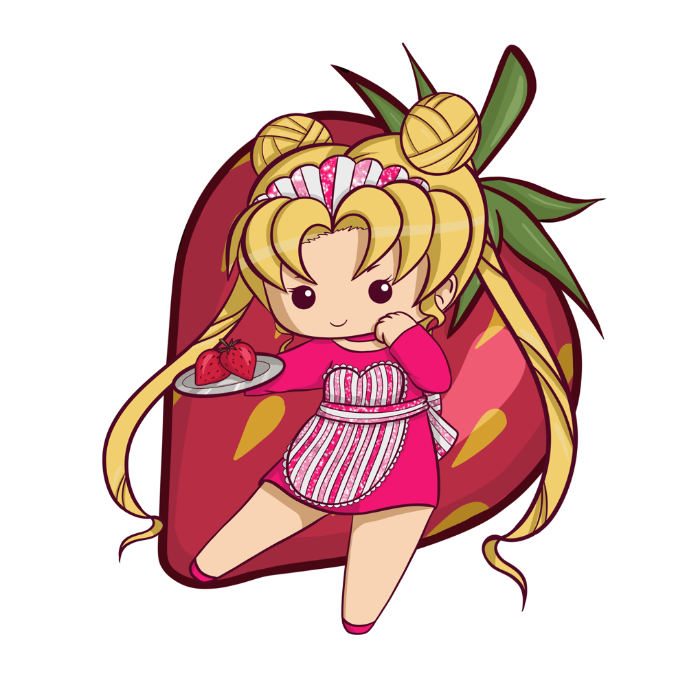 Image of Fruit Moon Sticker
