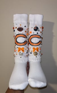 Image 7 of Football Team Custom Charm Socks 